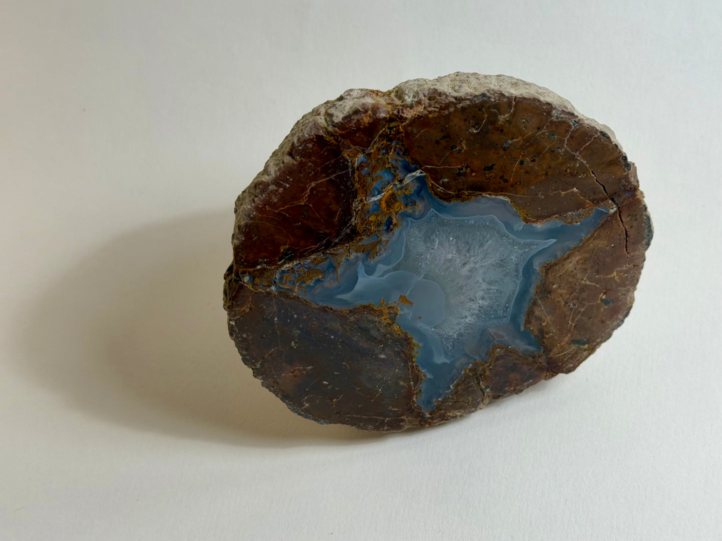 Found Polished Cross-Section Thunderegg Geode