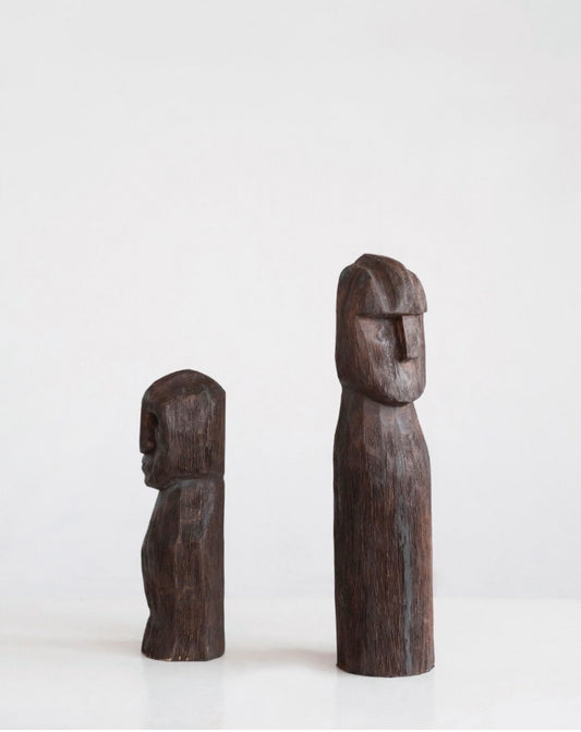 Hand-Carved Mango Wood Figure