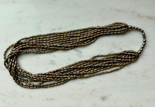 Vintage Multi-Strand Beaded Necklace
