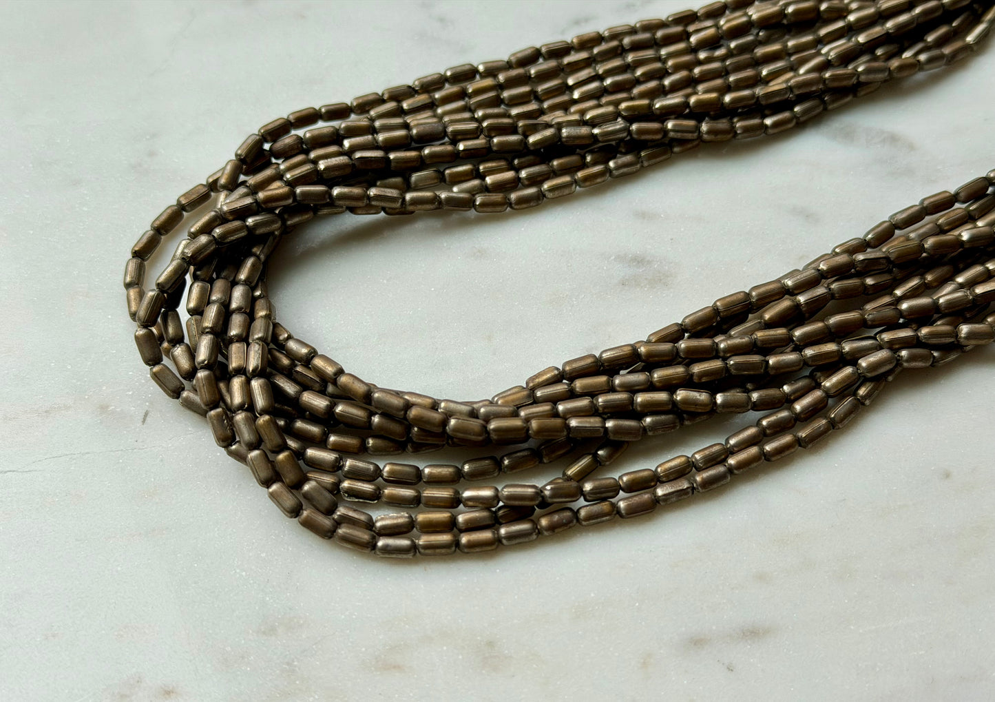 Vintage Multi-Strand Beaded Necklace