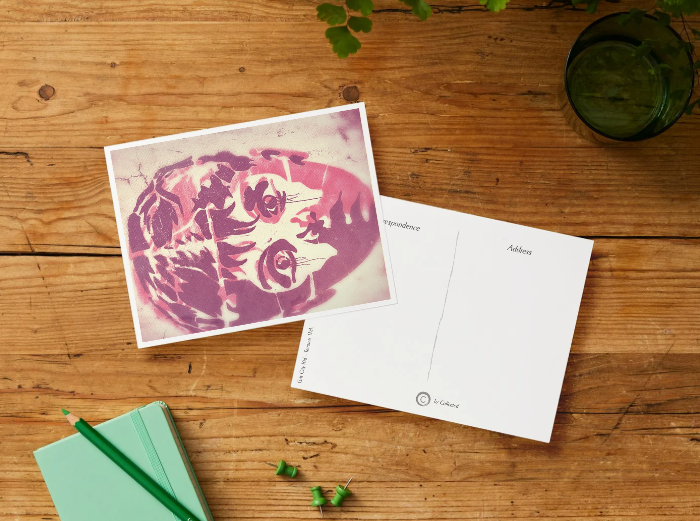 Grit City Boy | Large Postcard