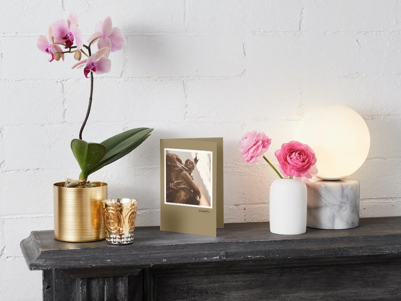 Handmade Photo Greeting Cards: 'Gladiator' Art Note Cards