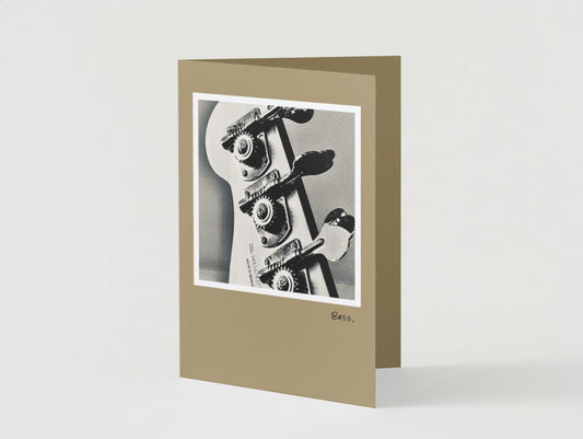Handmade Photo Greeting Cards: 'Bassline' Art Note Cards